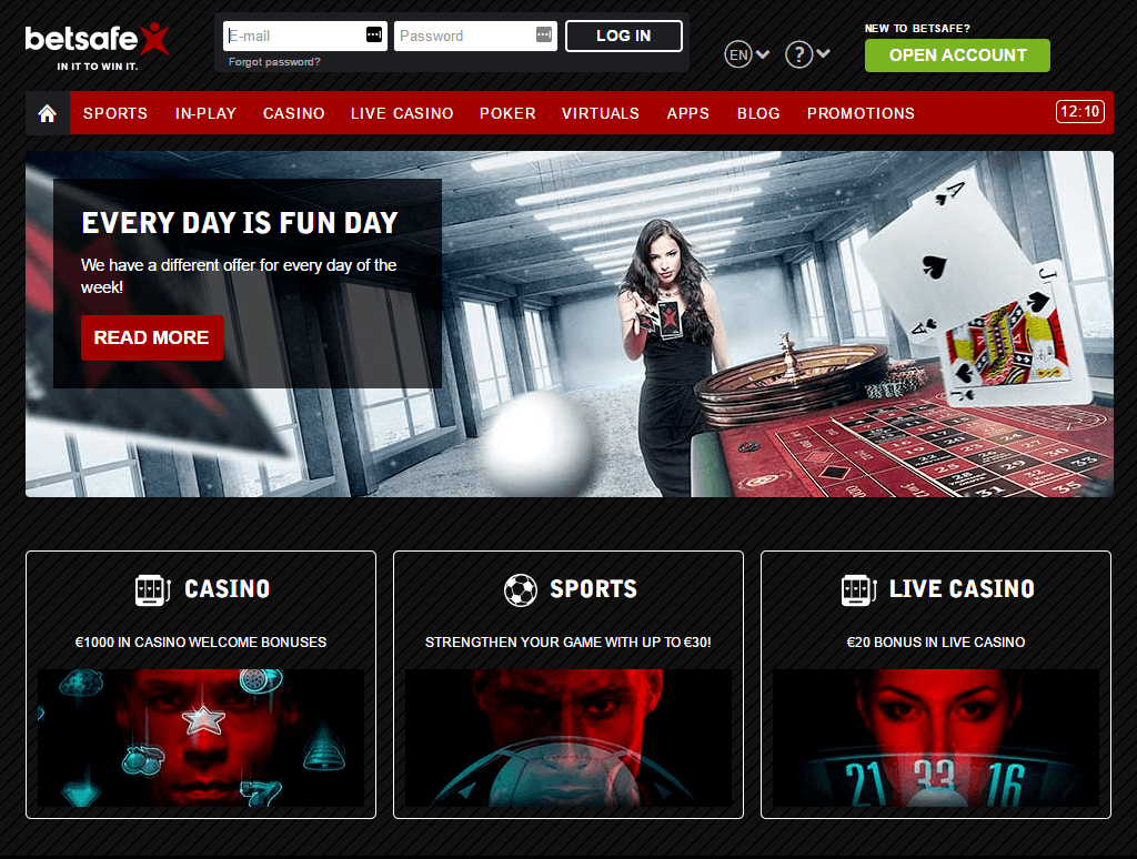 homepage betsafe