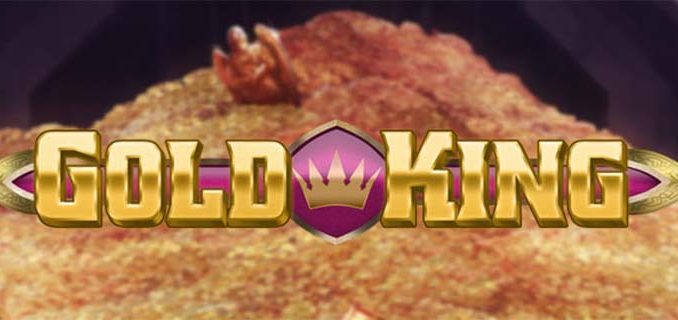 Logo van de Gold King gokkast van Play'N Go