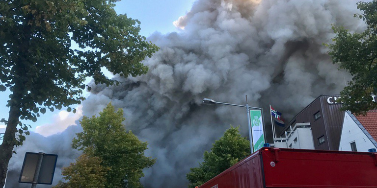 Brand in het Holland Casino Groningen